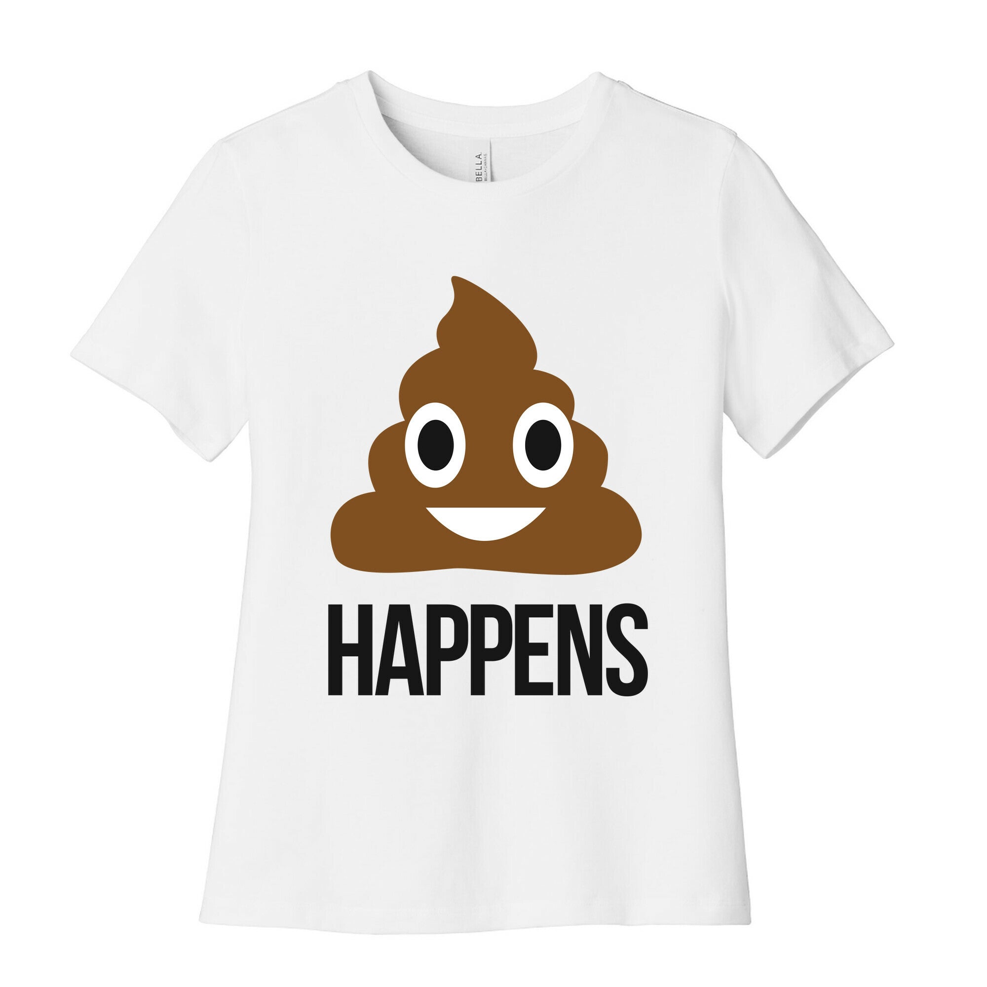 Shit happens Women's Cotton Tee